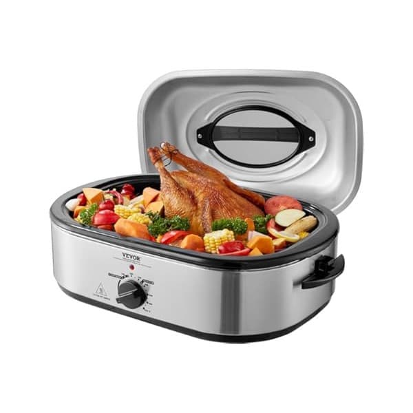 Deal Alert! VEVOR 18QT Electric Roaster Oven: Your Secret Weapon for Easy Family Meals