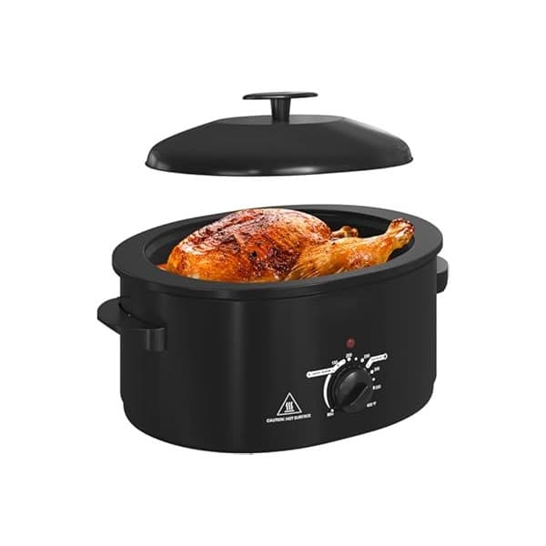 Deal Alert! Simplify Family Meals with This 8 QT Electric Roaster Oven