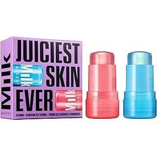 Amazon Deal Alert: Milk Makeup Calming + Hydrating Jelly Skincare Serum Set – Reduce the Look of Puffiness + Redness, Brighten Skin + Minimize Look of Pores + Lines – Cooling Water + Watermelon Jelly, 0.21 oz each