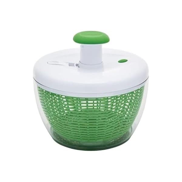 Mom's Pick of the Week: Farberware Small Pro Salad Spinner, 3.16 Qt Lettuce Spinner with Pump Mechanism, Colander Basket and Non-Slip Base - Compact Fruit Washer Spinner Bowl for Singles and Couples