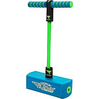Perfect Gift Idea: Flybar My First Foam Pogo Jumper for Kids Fun and Safe Pogo Stick for Toddlers, Durable Foam and Bungee Jumper for Ages 3 and up, Supports up to 250lbs