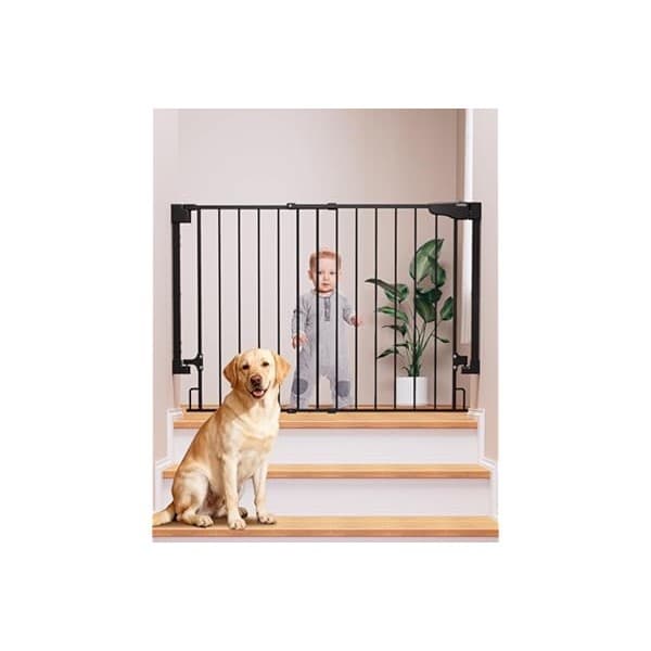 Deal Alert! Cumbor Hardware Mounted Baby Gate: Summer Safety Must-Have!