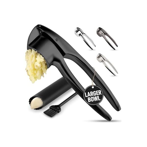 Effortless Flavor: Zulay Kitchen Garlic Press Deal for Busy Moms!