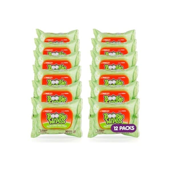Clear Away Crud! Boogie Saline Wipes Deal for Happy Noses & Faces!