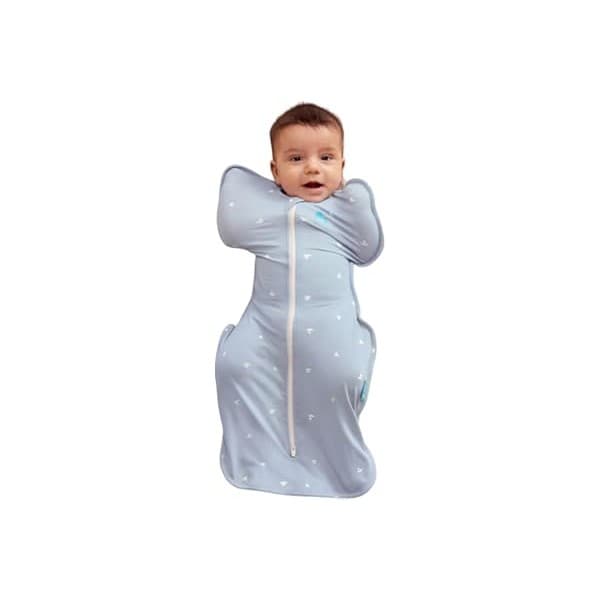 Price Drop: Love to Dream Swaddle Up Viscose from Bamboo, Arms Up Position, Soft and Sustainable Bamboo Fabric, Versatile Wearable Blanket, 1.0 TOG (20-24°C) Ideal for Moderate Temps, Small 8-13 lbs, Boats Mist