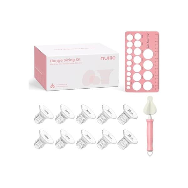 Boost Pumping Comfort: The Nuliie Flange Sizing Kit Every Mom Needs!