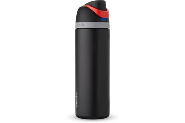 Owala Star Wars FreeSip Insulated Stainless Steel Water Bottle with Straw for Sports and Travel, BPA-Free, 24-Ounce, Darth Vader