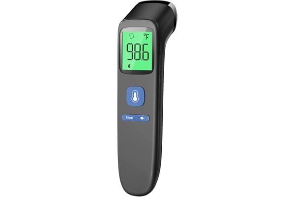 Budget Find You Need: No-Touch Thermometer for Adults and Kids, Digital Baby Thermometer with Fever Alarm, 1 Second Fast Result, Easy to use, 2 in 1 Mode