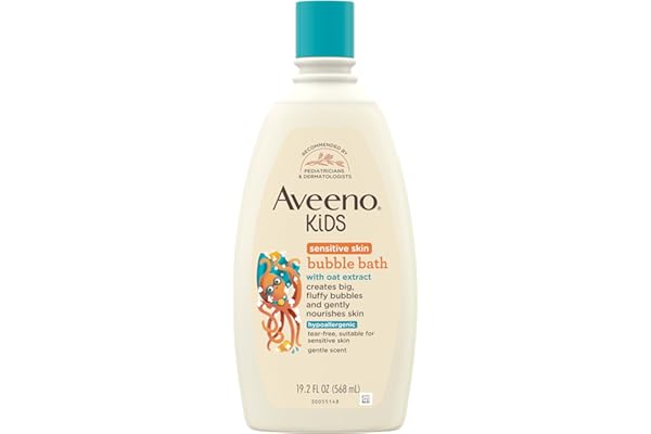 Trending on Amazon: Aveeno Kids Bubble Bath Sensitive Skin 19.2 Ounce