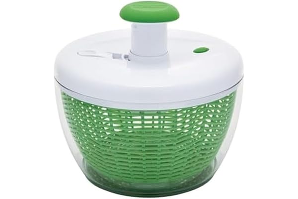 Mom's Pick of the Week: Farberware Small Pro Salad Spinner, 3.16 Qt Lettuce Spinner with Pump Mechanism, Colander Basket and Non-Slip Base - Compact Fruit Washer Spinner Bowl for Singles and Couples