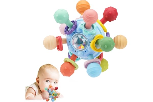 Price Drop: Baby Montessori Sensory Toys for 0-6 6-12 Months, Baby Teether Teething Toys for Babies 0 3 6 9 12 18 Months, Newborn Infant Learning Developmental Toys Gifts for 1 2 Year Old Boys Girls