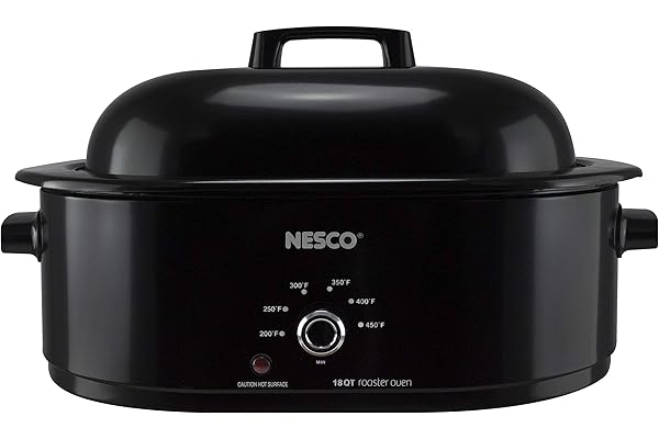 Trending on Amazon: Nesco MWR18-13, Roaster Oven, 18 Quarts, Black