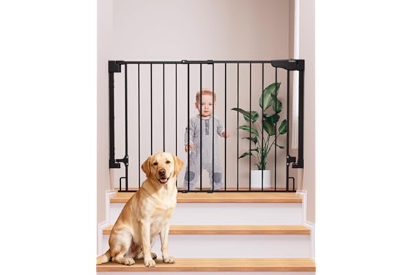 Deal Alert! Cumbor Hardware Mounted Baby Gate: Summer Safety Must-Have!