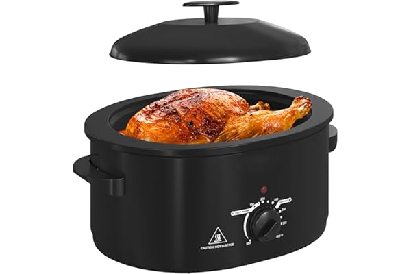 Deal Alert! Simplify Family Meals with This 8 QT Electric Roaster Oven