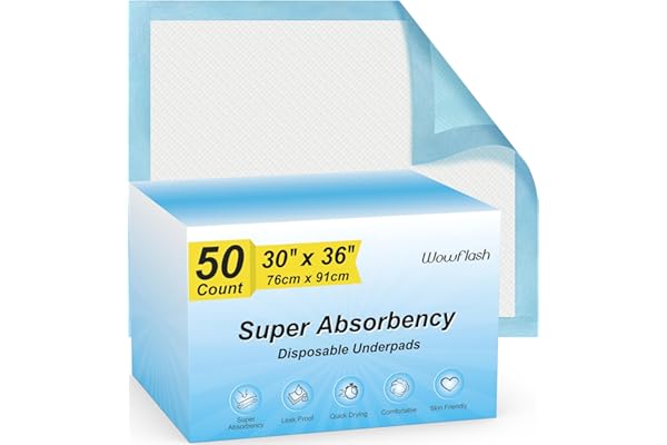 Wowflash Underpads: The Ultimate Newborn & Postpartum Essential Deal!