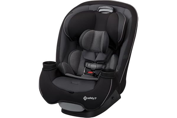 Mom's Pick of the Week: Safety 1st Grow and Go All-in-One Slim Convertible Car Seat, Rear Facing, 5-40 lbs, Forward Facing (30–65 lbs), High Back Booster Seat 40-100 pounds, Black Phantom