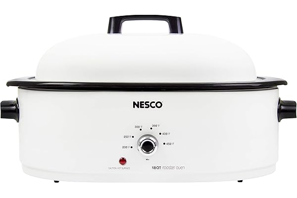 Toddler-Approved Amazon Find: Nesco MWR18-14 Roaster Oven, 18 Quart, White