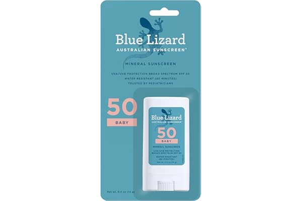 ☀️ Keep Little Ones Safe! Blue Lizard Baby Mineral Sunscreen Stick Deal