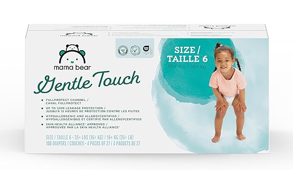 Stock Up! Mama Bear Gentle Touch Diapers Size 6 on a Sweet Amazon Deal