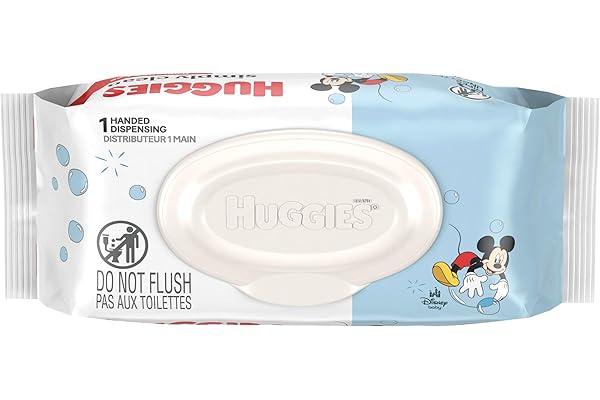 Budget Find You Need: Huggies Simply Clean Unscented Baby Diaper Wipes, 1 Flip-Top Pack (64 Wipes Total), Packaging May Vary