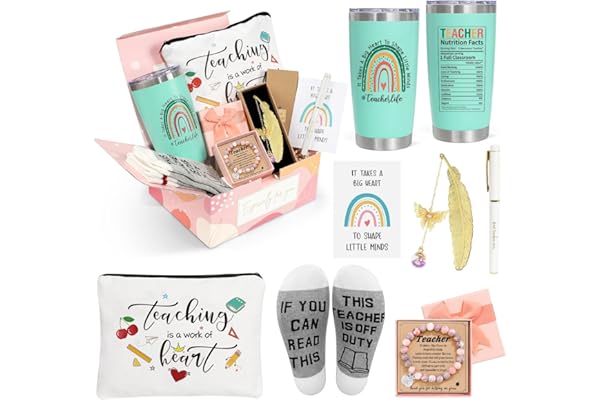 Trending on Amazon: UAREHIBY Teacher Appreciation Gifts for Women, Teacher Gifts, 20 OZ Teacher's Tumbler for Teachers Birthday, Back to School Thank You Gift, Teachers Valentines Day Christmas Gift Idea