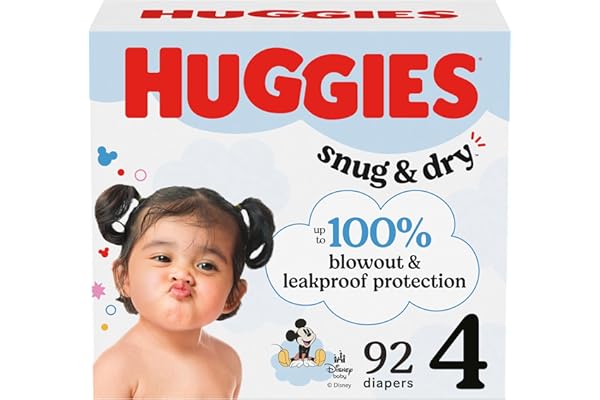 Score Big! Huggies Size 4 Diapers Deal on Amazon Today!
