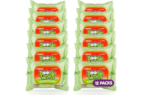 Clear Away Crud! Boogie Saline Wipes Deal for Happy Noses & Faces!