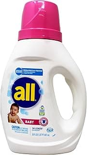 All Liquid Laundry Detergent, Gentle for Baby, 24 Loads, 30 fl oz
