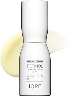 IOPE Expert Retinol RX 1% Super Bounce Serum - Gentle Anti-Aging Face Serum for Beginners - Visibly Firms Skin, Refines Pores, and Smooths Wrinkles - 1.01 fl. oz.
