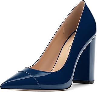 Women's Pumps, Pointed Toe High Heel Fashion Shoes for Women, Women Shoes for Workplace, Street and Banquet.3.9inches