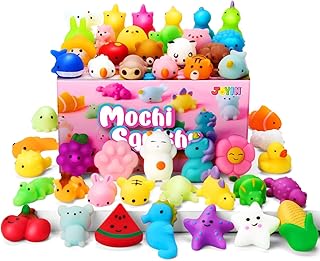 Price Drop: JOYIN Mochi Squishy Toys Set, Random 25 Pack Mini Squishy Mochi, Party Favors for Kids, Kawaii Stress Relief Toys, Basket Stuffers, Goodie Bags Fillers, Birthday Gifts, Classroom Prizes