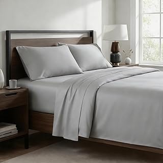 800 Thread Count 100% Egyptian Cotton Sheets Queen Size - 4 Piece Set Luxury Sateen Bedding, Cooling & Breathable, 15" Deep Pocket Snug Fit, Soft Hotel Quality Bed Sheets