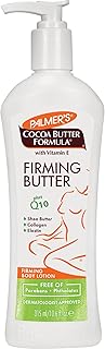 Palmer's Cocoa Butter Formula with Vitamin E + Q10 Firming Butter Body Lotion, Postpartum Essentials Skin Care, Shea Butter, Collagen and Elastin, 10.6 Fl Oz