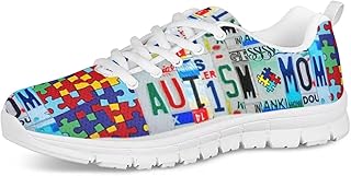 License Plates Deisgn Women's Running Jogging Shoes Lightweight Sneakers Daily-Shoes