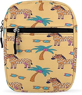 Trending on Amazon: Zebra Palm Sunglasses Small Satchel Bag Mini Purse Crossbody Messenger Bag for Men Women Shoulder CrossBody HandBag