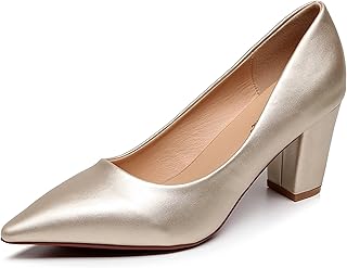 Women's Lewin Pump Chunky Heel Shoe