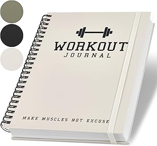 Amazon Deal Alert: The Ultimate Fitness Journal for Tracking and Crushing Your Gym Goals - Detailed Workout Planner & Log Book For Men and Women - Great Gym Accessories With Calendar, Nutrition & Progress Tracker