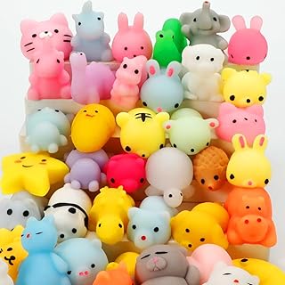 Hidden Gem Find: 40 Pack Squishy Toys for Kids, Kawaii Squishies Squishy Animals Party Favors Birthday Gift Goodie Bag Stuffers for Boys Girls Ages 4-8 8-12 Teens Toddlers Stress Relief Sensory Autism Toys Random