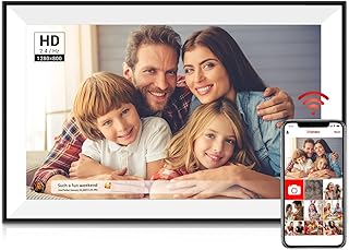 This Solves the Problem: Frameo Digital Picture Frame 10.1 Inch Smart WiFi Digital Photo Frame, IPS Touch Screen, 32GB, Electronic Slideshow, Load from Phone App, Auto-Rotate, for Grandparents & Mothers Day