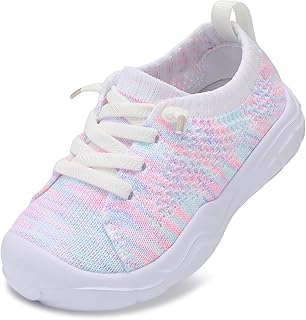Toddler Shoes Boys Girls Barefoot Shoes Kids Breathable Sneakers Tennis Shoes Slip on Shoes