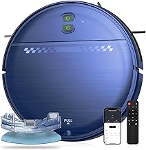 MANVN 2 in 1 Robot Vacuum and Mop Combo, 2.87'' Ultra-Slim Robotic Vacuum Cleaner with 3D Obstacle Avoidance, for Hard Floors and Carpets, Wi-Fi/App/Voice Controlled for Pet Hair, Self-Charging