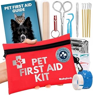Is It Worth Buying: Dog First Aid Kit for Hiking & Travel - Vet Approved Emergency Supplies - Pet First Aid Kit Guide, Tick Remover, Thermal Blanket & More - Compact Dog Hiking Gear for Camping & Backpacking