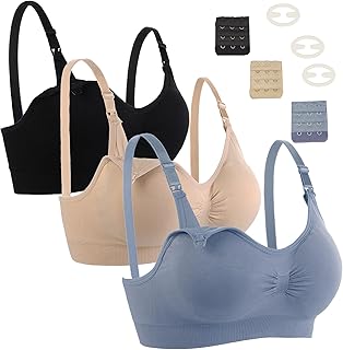 Nursing Bras for Breastfeeding Maternity Bra Breastfeeding Wirefree Seamless Pregnancy Bralette for Womens