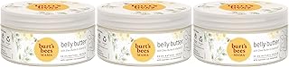 Burt's Bees Mama Belly Butter Stretch Mark Cream for Pregnancy Massages Body & Reduces Scar Appearance, Prenatal & Postnatal Tummy Skin Care, Shea Butter & Vitamin E Rich Formula, 6.5 Oz (Pack of 3)