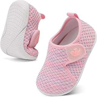 Toddler Walking Shoes Slip On Toddler Shoes Boys Girls Kids Sports Sneakers Casual School Shoes Barefoot Shoes