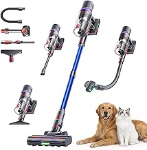 Amazon Deal Alert: SMOTURE Cordless Vacuum Cleaner, 650W 55KPA 70 Mins Vacuum Cleaners for Home, Pet Brush & Sofa Brush, 3.3Ft Hose, Wall-Mount Charging, Stick Vacuum for Pet Hair/Sofa/Carpet/Hard Floor