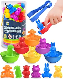 Budget Find You Need: Counting Animals Montessori Toys for 3 4 5 Years Old Boys Girls, Preschool Learning Activities Educational Sensory Toys Gifts Easter Basket Stuffers for Kids Toddlers Ages 3-5, 4-8