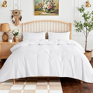 Hidden Gem Find: SONORO KATE 100% Egyptian Cotton Sheets - 800 Thread Count, 5-Star Hotel Sateen Weave Bed Sheets, Cooling, Soft & Breathable Bed Sheets Set, Fits 16" Deep Pocket - 4 PC (White,Queen)