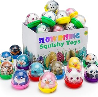 Hidden Gem Find: 30 Packs Party Favors Slow Rising Animals with Capsules,Goodie Bag Stuffers,Birthday Gifts,Treasure Box Toys, Kids Classroom Prizes,Claw Machine Toys,Mini Animal Toys,Stress Relief Squishy Toys