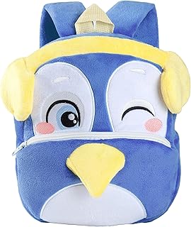 Toddler Backpack for Girls Boys School Small Backpacks Toddler Back Pack Stuffed Animal Backpack Kawaii Kids Mini School Bag Preschool Penguin